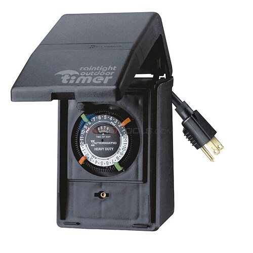 Intermatic Above Ground Pool Timer 3 Prong Receptacle - P1121