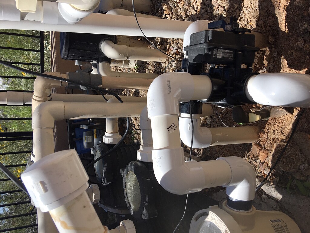 Plumbing Airlock? Pool Equipment Inyo Pool People