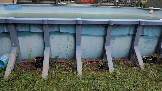 Top rails for 15X30 Sharline Pools - Pool Equipment - Inyo Pool People