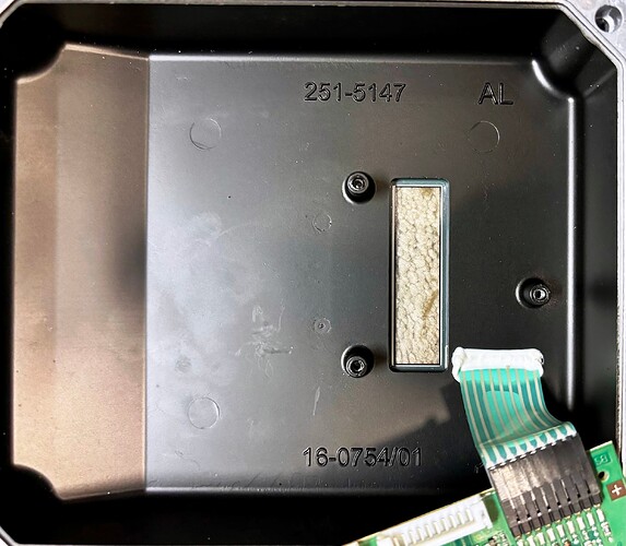 4. Control Panel back