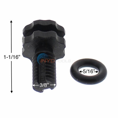 Hayward Perflex Air Relief Dimensions