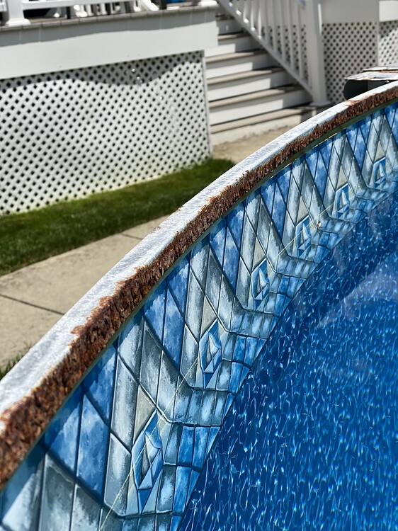 Replace rotted top rails for above ground pool Pool Repair & Troubleshooting Inyo Pool People