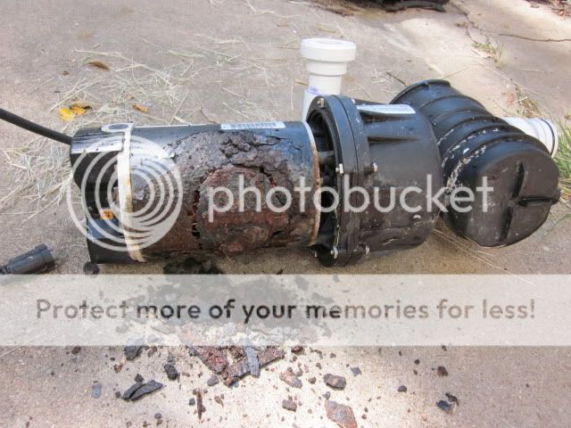 Image result for rusted pool motor