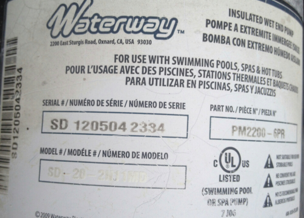 Capacitor problem Pool Equipment Inyo Pool People